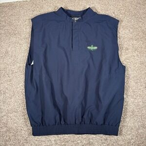 Zero Restriction Mens Gore-Tex Golf Vest Navy Blue Hospice Classic XL